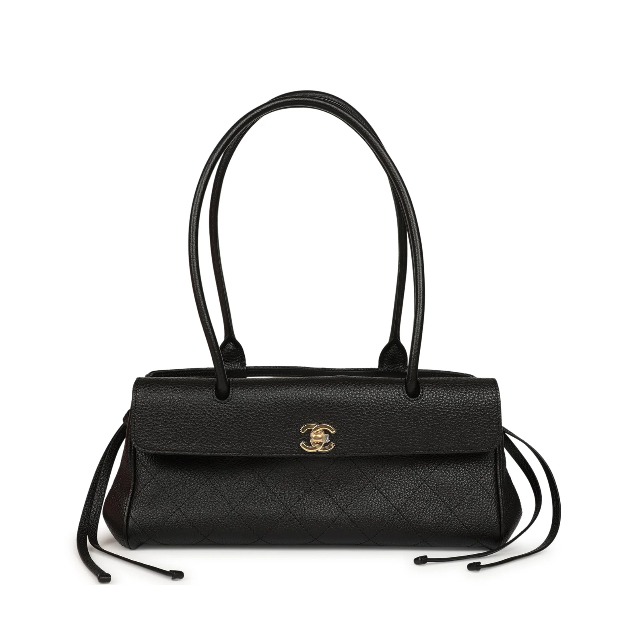 Chanel Urban Essential Tote Light Black Caviar Gold Hardware 30cm/11.8in