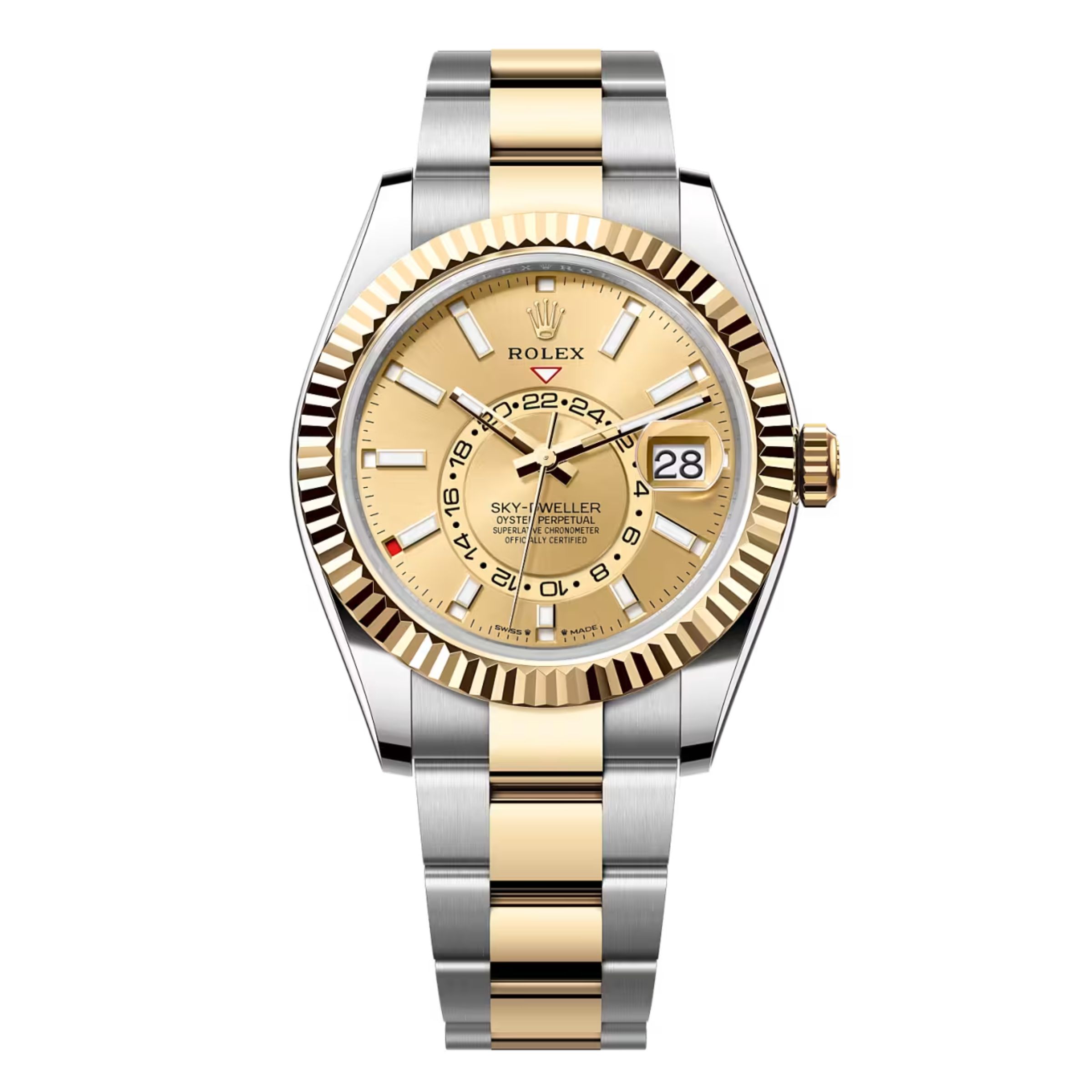 [Superclone] Rolex Sky-Dweller 42mm Champagne Dial Oyster 336933