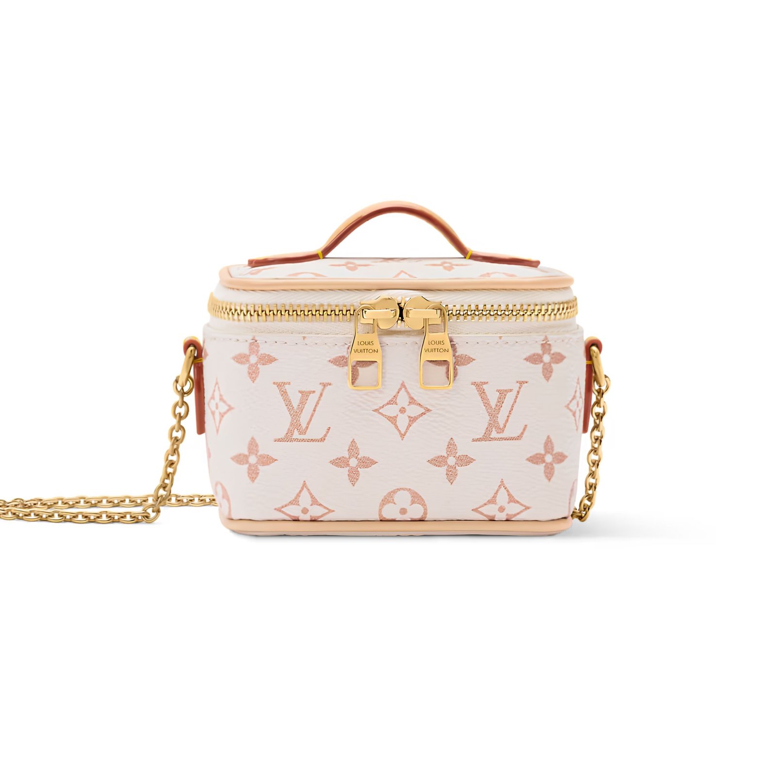 Louis Vuitton Micro Vanity Case 10.2cm/4in Dune Beige Monogram M03812