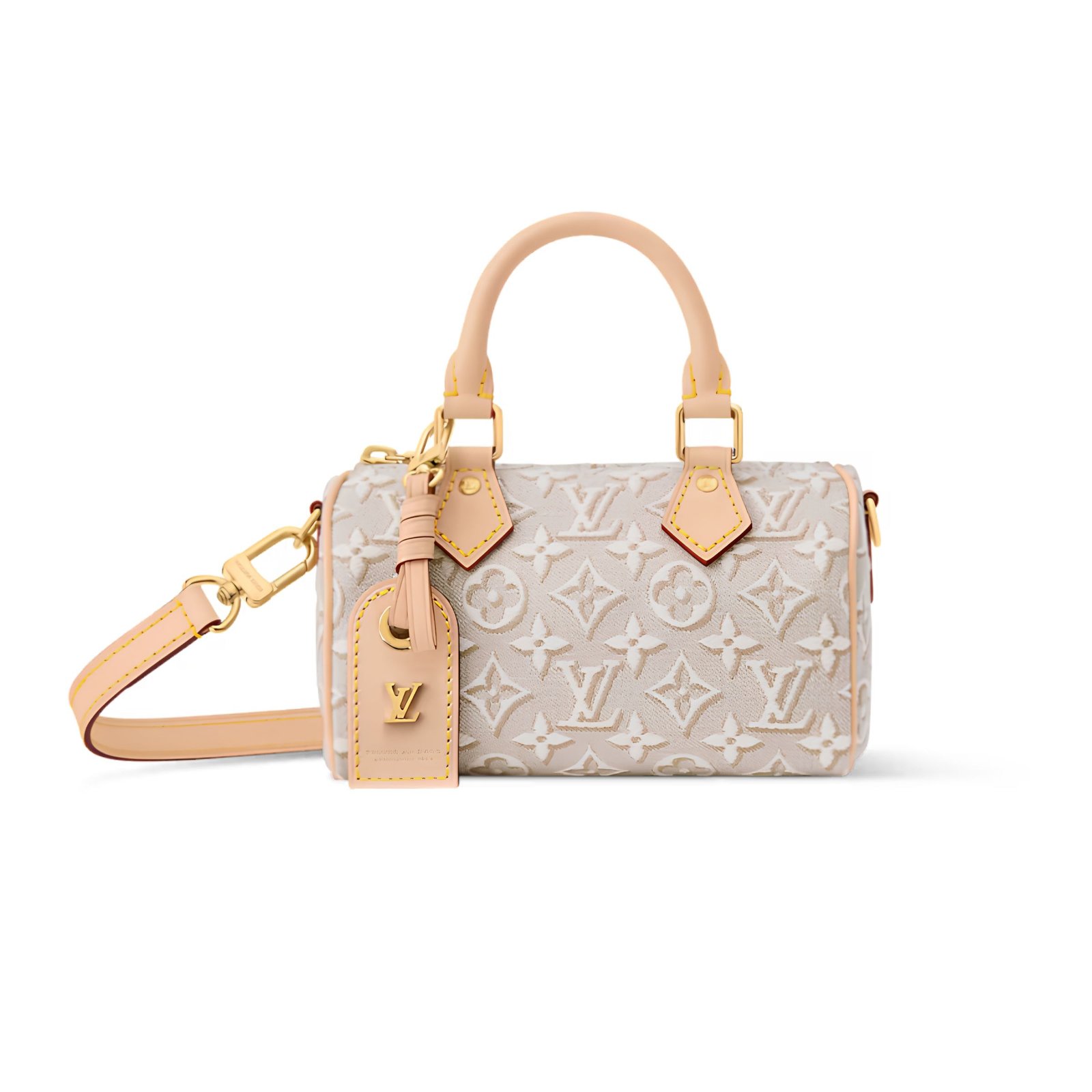Louis Vuitton Nano Speedy Bag 16cm/6.3in Monogram Emblème M28502